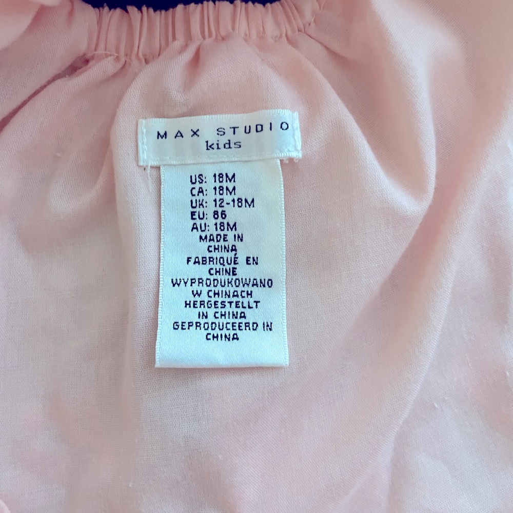 Vestido de bebé 18 meses